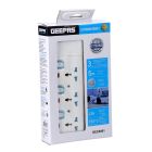 Geepas 3 Way Extension Socket 13A - Extension Lead Strip with Led Indicators | Child Safe, Extra Long Cord with Over Current Protected | Ideal for All Electronic Devices | 2 Years Warranty