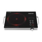 Geepas Digital Infrared Cooker 2200W -   10  Temperature Setting | Overheat Function, Timer Function with Child Lock Safe | Suitable for All Kinds of Cookware