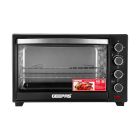 Geepas GO4451 48L Electric Oven 1500W - OTG with Rotisserie Electric Oven with Rotisserie and Convection functions |  Grill Function, 60 Minute Timer & Inside Lamp | 5 Control Knobs | 2 Years Warranty