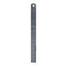 Geepas Stainless Steel Ruler - 30cm (12inch) Precision Metal Ruler for Accurate Easy to Read Measurements for Office Engineering Drawings with Conversion Tables