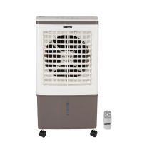 Geepas 45 L Digital Air Cooler- GAC9433| Equipped with Ice Box Technology, 3 Wind Speed| Digital Display with Remote Control, Ideal for Home and Office| 2 Years Warranty, White and Grey