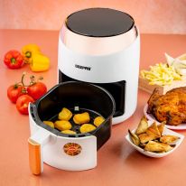 Digital Air Fryer With 3.5L Capacity, 1400W | Hot Air Circulation Technology For Oil Free Low Fat Dry Fry Cooking Healthy Food | Non-Stick Basket, Overheat Protection | 2 Years Warranty