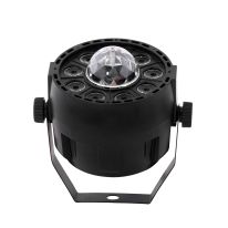 Geepas GESL55043 Led Disco Light - Portable LED Par Light for Stage Lighting, RGB Sound Activated and DMX Control Stage Light | Ideal for Wedding, Party, Concert, Festival | 2 Years Warranty
