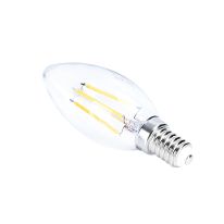 Geepas Led Filament 4W - Vintage LED Light Bulbs, 4000K Warm Amber Grow 4W Filament Led Edison Bulbs - Antique Style LED Filament Bulbs | 1500 Hours Working