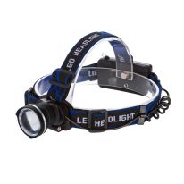 Geepas Rechargeable Led Head Lamp -  1500 Mah Battery with 4-6 hours Working | 3 Modes Bicycle Camping Head Torch Light led Head Lamp & Emergency Lights
