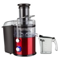 Geepas Centrifugal Juicer | 800W Juicer Machine | Juice Extractor with 75MM Wide Mouth for Whole Fruit and Vegetable | 2 Speed, Stainless Steel Body, Non-Slip Feet | 2 Year Warranty