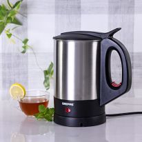 Geepas GK165 1.8L Electric Kettle - Portable Fast Boil  for General Use, Concealed Stainless Steel Body | Ideal for Tea, Coffee, & Water | 2 Years Warranty