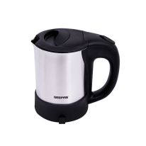 Geepas GK175 0.5L Electric Kettle 1000W - Portable Stainless Steel Body | On/Off Indicator with Auto Cut Off | Cordless Fast Boil Quiet for General Use, Otter Controller | 2 Year Warranty
