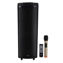 Hi-Fi Speaker with UHF Mic & Remote | USB & BT | GMS11153 | With TF, FM and TWS Functions | Includes Aux/Guitar and MIC Input |  2*12" DJ Speaker