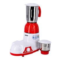 Geepas GSB5456 550W 2-in-1 Mixer Grinder - Stainless Steel Jars & Blades | 3 Speed | Perfect for Dry & Wet Fine Grinding Mixing Juicing | 2 Years Warranty