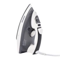2400W Steam Iron for Crisp Ironed Clothes - Ceramic Soleplate, Temperature Adjustment & Auto-Off | Wet & Dry Ironing, Burst, Steam, Vertical Steam & Self-Cleaning Function | 2 Years Warranty
