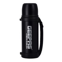 Geepas GSVF4117 Vacuum Flask, 1L - Stainless Steel Vacuum Bottle Keep Hot & Cold Antibacterial topper & Cup with Dent Protected Base - Perfect for Outdoor Sports, Fitness, Camping, Hiking, Office, School | 2 Year Warranty