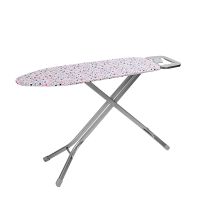 Mesh Ironing Board with Steam Iron Rest, 91x30cm, RF367IBS | Iron Board with Adjustable Height & Lock System | Non-Slip Feet & Foldable Legs| Heat Resistant Cover