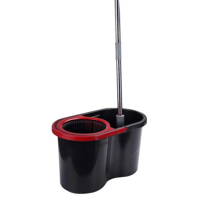 360 DEGREE SPINNING MOP BUCKET HOME CLEANER CLEANING WITH TWO SPIN